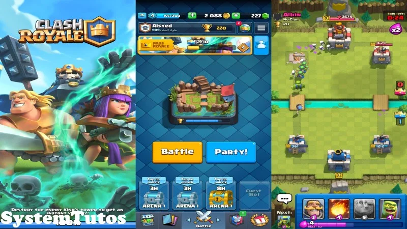 Clash Royale v2.1.8 MOD APK 2018 Desenvolvedor – Gemas e Dinheiro