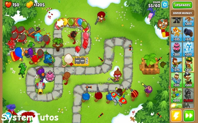 Bloons TD 6 all unclocked