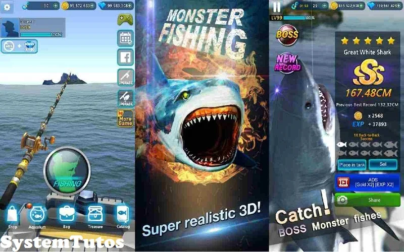 Monster Fishing 2022 mod apk