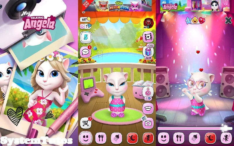 My Talking Angela apk dinero ilimitado